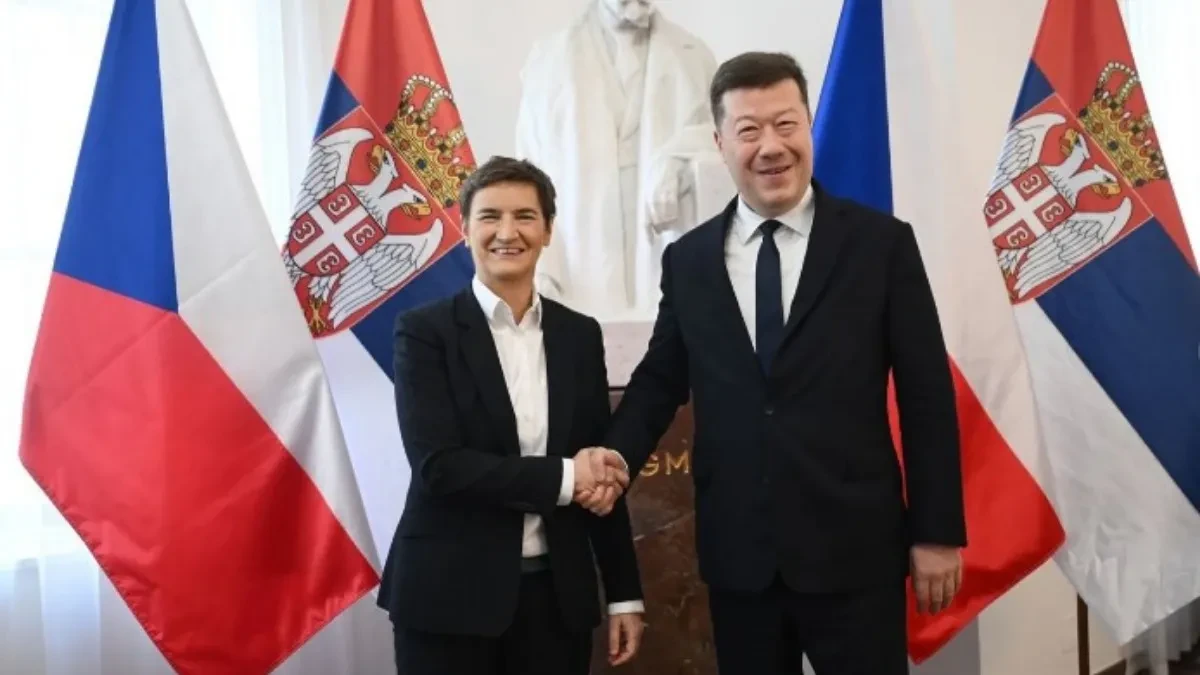 Češka podržava evropski put Srbije! Brnabić se sastala sa Okamurom u Pragu