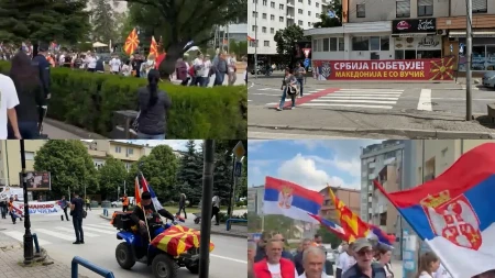 Srbija pobeđuje! Masa ljudi dolazi na skup podrške predsedniku Vučiću u Kumanovu