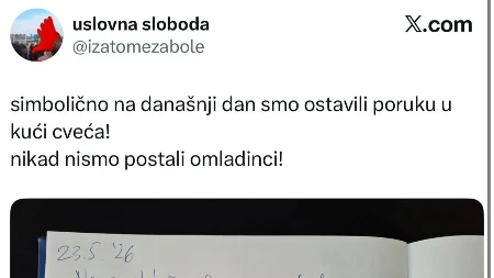 Gde bi drugo oni koji bi ubijali političke protivnike i sline na pomen Zagreba? Blokaderi, Titovi pioniri, idu da se zaklinju u Kući cveća