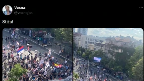 Blokaderi se hvale „masom” na Slaviji, mreže ih brutalno ismejale (FOTO)