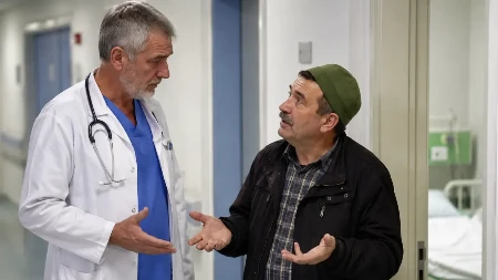 Vic dana: Doktor se nakon pregleda obraća jednom pacijentu...