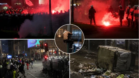 Jezive scene nasilja blokadera! Kadrovi pokazali - siledžijstvo im je bilo na vrhuncu