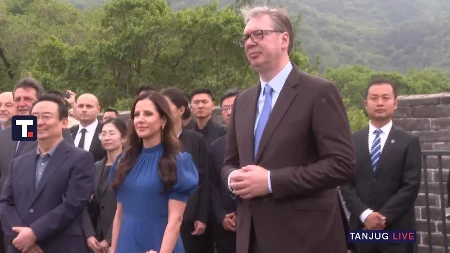 Vučić otkrio: Devet puta sam bio u Kini, ali sam prvi put na Kineskom zidu