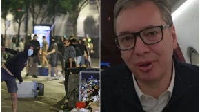 Blokaderi došli da terorišu, eksplodiralo nasilje! Predsednik Vučić pozvao na mir i odgovornost
