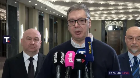 "Bio sam spreman da im čestitam na političkom skupu" Vučić: Nasilje je njihova suština i njihova priroda
