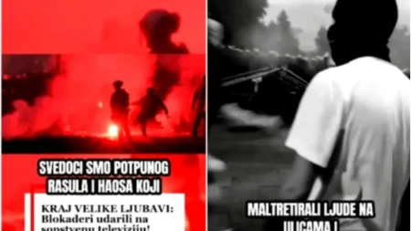 Pukla tikva: Blokaderi udarili na sopstvenu televiziju! 