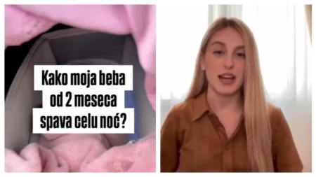 Kako moja beba od 2 meseca spava celu noć? Pedagog i psihoterapeut Mitrović objasnila šta je ključno za miran san bebe