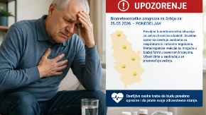 Stiglo upozorenje za građane: Vremenske prilike mogu izazvati probleme ovoj grupi građana