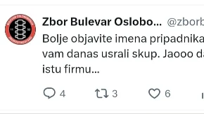 Zbor napao plenumaše! Novi raspad među blokaderima
