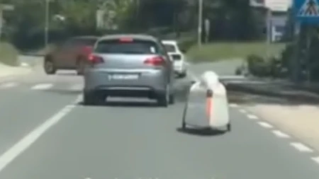Region u neverici gleda snimak: Svi plaču od smeha zbog neobičnog vozila u Herceg Novom - ovako nešto još nije viđeno