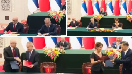Vučević u Pekingu potpisao memorandum o saradnji SNS i KPK "Dodatno smo učvrstili čelično prijateljstvo"