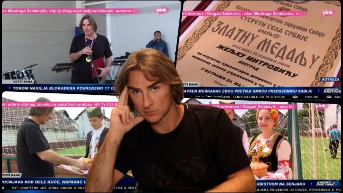 Veliko priznanje za vizionara i humanistu! Željko Mitrović odlikovan zlatnom medaljom, TV Pink nagrađena za doprinos selu: Pokrenutra istorijska utakmica solidarnosti!