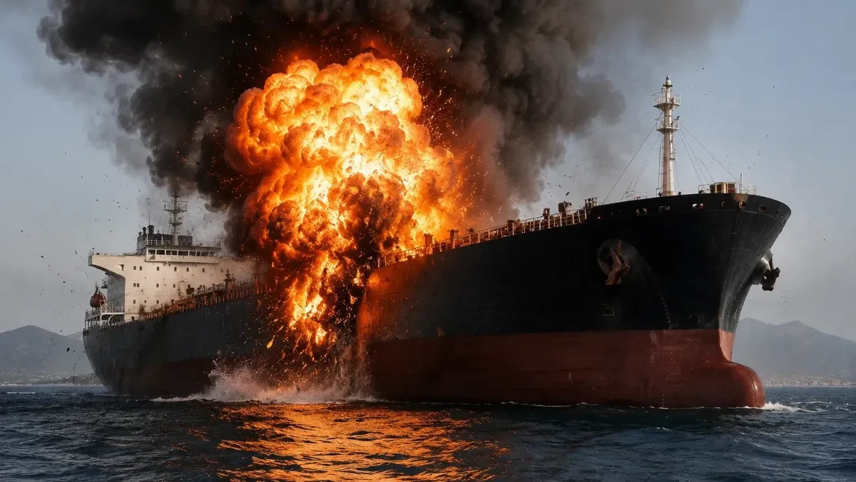 Napadnut grčki tanker?! Stravična eksplozija podigla svet na noge!