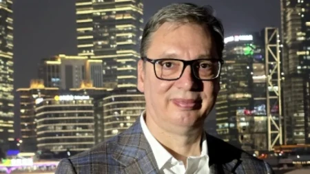Vučić se oglasio novom porukom: Samo da u jednom kadru vidite kako i kojom brzinom ovaj grad i NR Kina napreduju