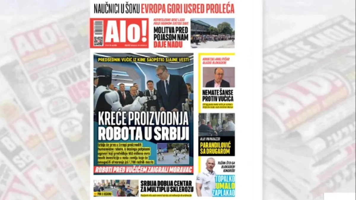 Kreće proizvodnja robota u Srbiji! Predsednik Vučić iz Kine saopštio sjajne vesti  