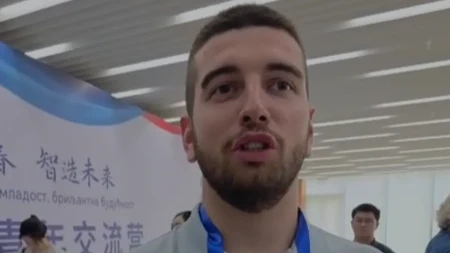 Luka Dimić: Roboti su budućnost koja nas sve čeka, hvala predsedniku Vučiću što je ovo omogućio (VIDEO)