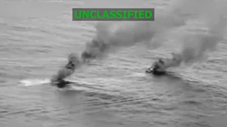 Brod razoren u sekundi, ima mrtvih: Objavljen snimak američkog napada (VIDEO)