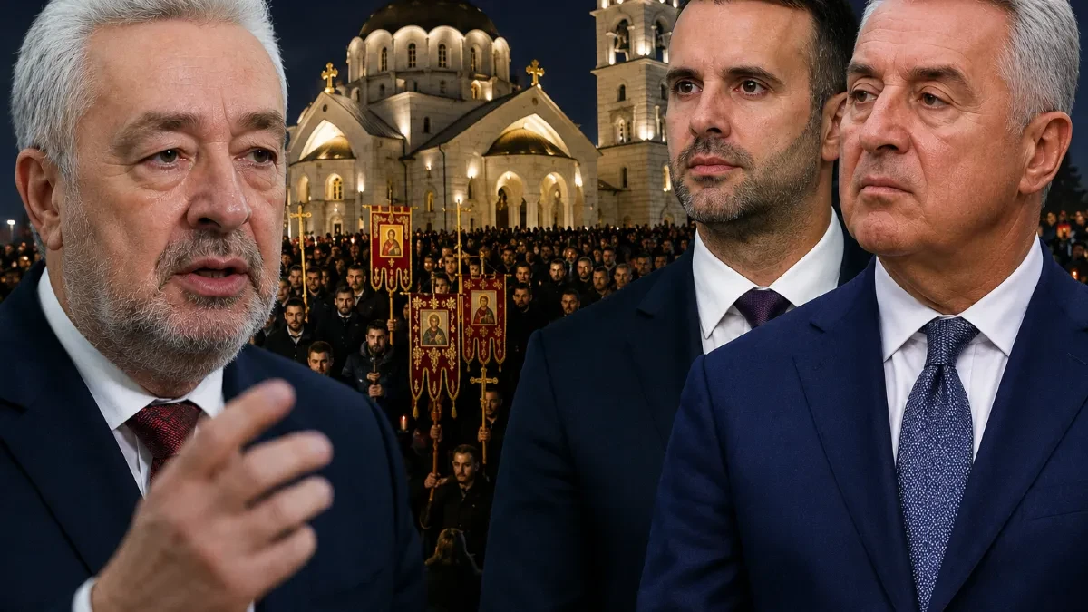 Da li ti je to naredio Spajić, Milo ili obojica? Krivokapić udario na SPC