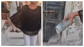 Turistkinja rasipala pepeo muža na stepenicama Santorinija?! Svi šokirani, Grci odmah odreagovali