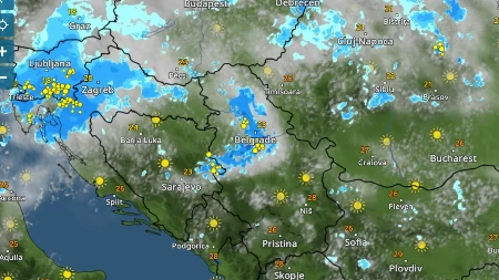 Zna se kada kreće potop! Na radarskim snimcima se vidi - tad će grunuti jako nevreme