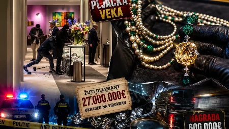 Srbi opljačkali Evropu na Vidovdan: Dijamant od 27 miliona nestao za manje od minuta (VIDEO)