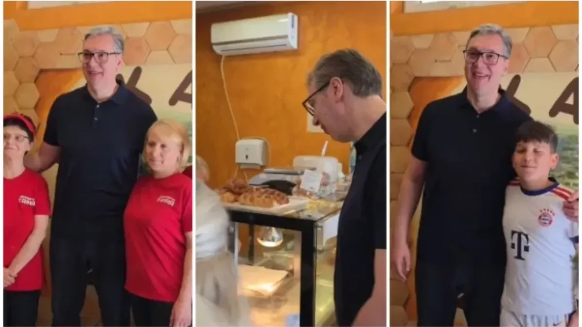 Vučić u pekari video cenu bureka i odmah pomislio na narod: „Kako ljudi ovo izdrže?“