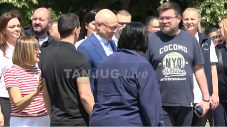 Vučević u Kameničkom parku: Obilazak povodom Dana porodice 