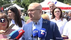 "Narod hoće normalan život, a ne razbijene glave" Jasna poruka Vučevića iz Kameničkog parka! 