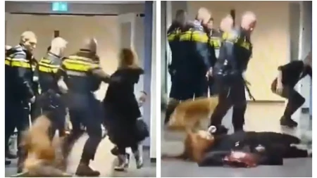 Policija u EU brutalno baca i vuče trudnicu na zemlji: Doživela tešku traumu, porodila se prevremeno