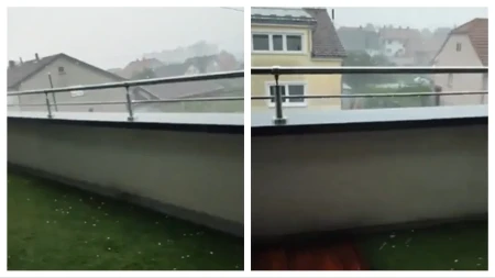 Grad veličine lešnika zasuo Čakovec! Nevreme napravilo haos u Međimurju, upozorenje stiže i za Srbiju