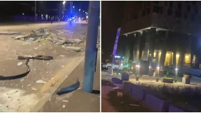 Napadnuta Moskva! Dron pogodio luksuznu zgradu, pojavili se snimci (VIDEO)