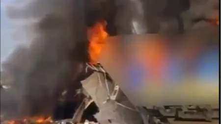 Ruski „dvostruki udar“ u Poltavskoj oblasti: Rakete pogodile gasno postrojenje, drugi napad usmrtio vatrogasce koji su gasili požar