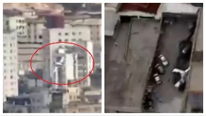 Avion se samo srušio među zgrade! Tek je poleteo, a odmah se strovalio - isplivali jezivi snimci!