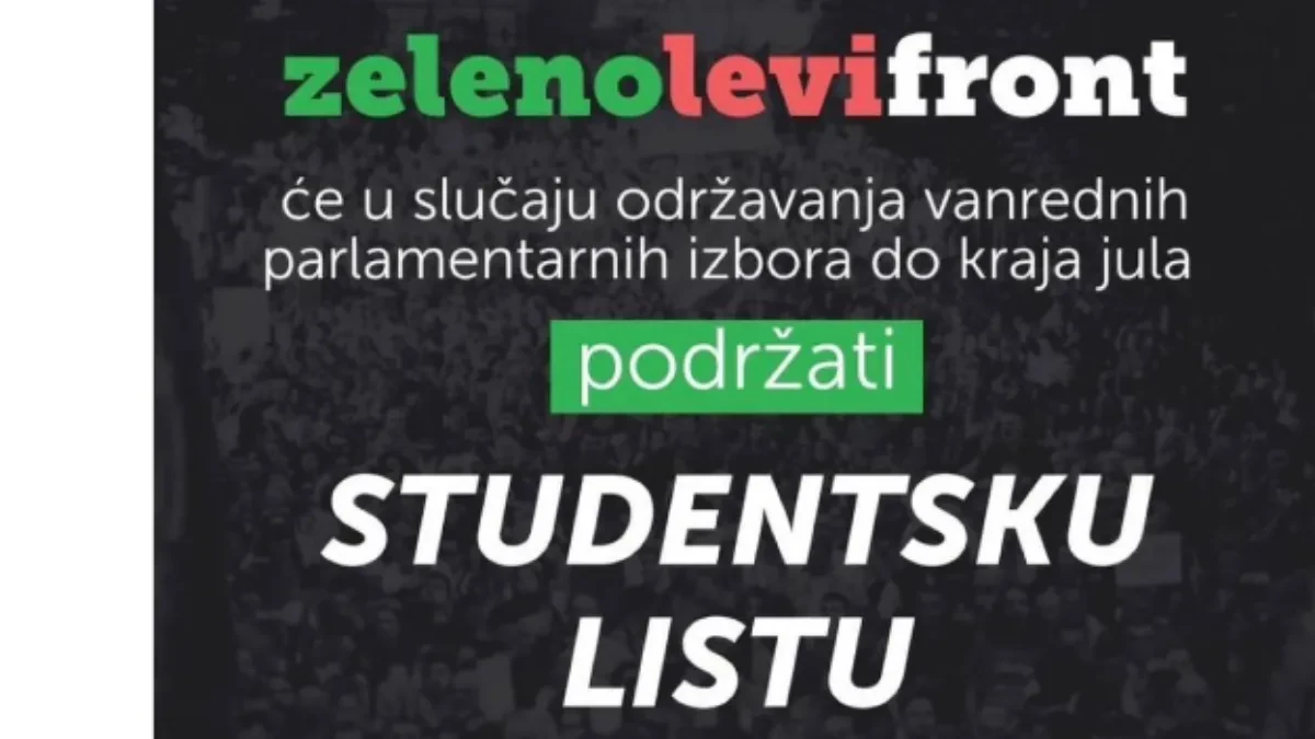 Blokaderi Boga mole da Vučić ne raspiše izbore: "Podržaćemo ih, ali samo do kraja jula..."