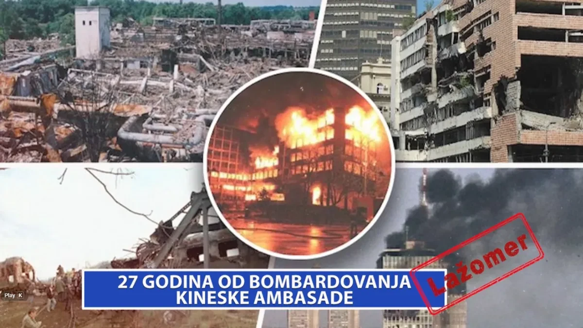 Lažomer: 27 godina od bombardovanja kineske ambasade (VIDEO)