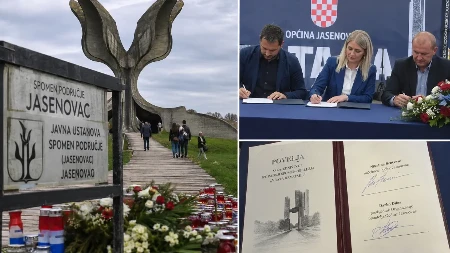 Skandal koji je šokirao region: U Jasenovcu grade „Vrata Hrvatske“