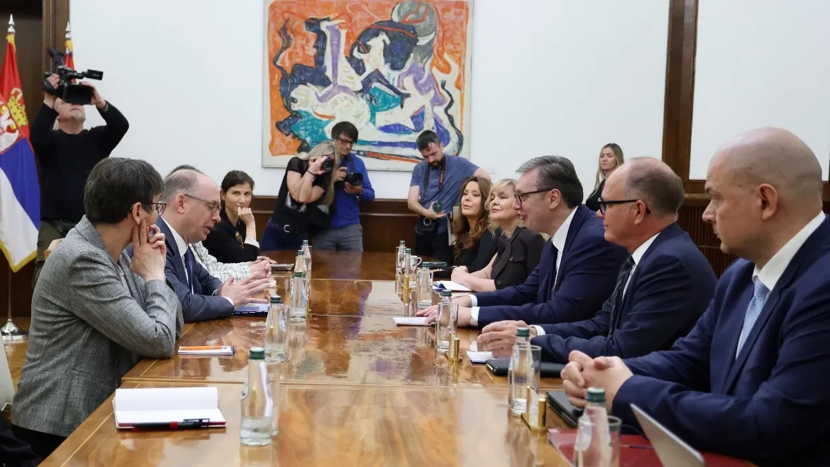 Vučić sa Nilsom: Održan sastanak u Predsedništvu (FOTO)