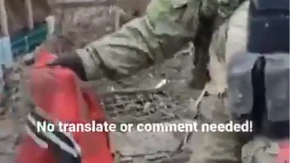 Ruske vojnike obuzeo gnev, pogledajte koju zastavu su pronašli: Odmah krenuli da je pale i gaze (VIDEO)