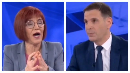 Haos u studiju - urnisana N1 blokaderska propaganda: Jovanović osuo paljbu, a gledajte samo reakciju Vučinićke