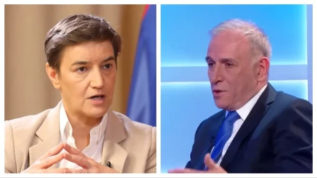 "Vi ste baš ozbiljna sramota" Brnabić "zalepila" Ponoša