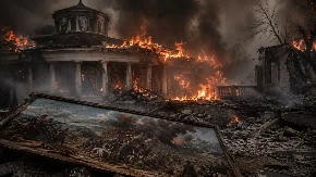 Remek-delo progutao plamen? Rusija tvrdi da je Kijev uništio simbol Sevastopolja