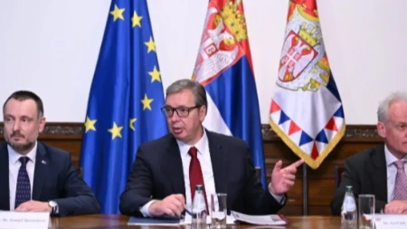 Vučić sa Kopmanom: Razgovor o daljem napretku Srbije na evropskom putu