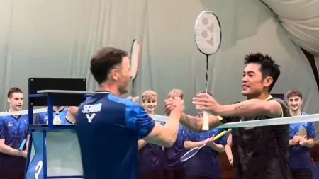 Siniša Mali igrao sa velikanom sporta i poslao jasnu poruku: "U badmintonu smo danas izgubili, ali je na kraju dana važno da Srbija pobeđuje"