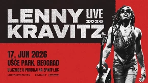 Beograd odbrojava dane do dolaska najvećeg ROCKSTARA! Lenny Kravitz na Ušću: Spremite se za rok spektakl decenije 17. juna!
