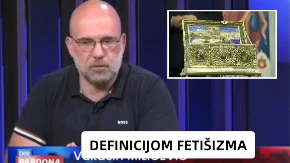 Milivojevićev prilepak podržao Mariju Vasić u vređanju Bogorodičinog pojasa: Slaže se da je fetišizacija