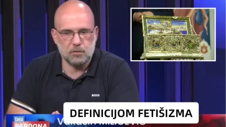 Milivojevićev prilepak podržao Mariju Vasić u vređanju Bogorodičinog pojasa: Slaže se da je fetišizacija