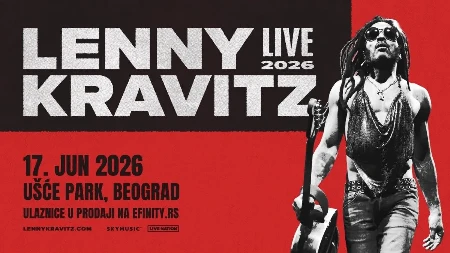LENNY KRAVITZ sledeće godine u Beorgadu – Koncert zakazan za 17. jun na Ušću, ulaznice dostupne od danas!