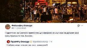 Blokaderi se predomislili za nekoliko sati? Objavili stav o Kosovu, pa ekspresno obrisali tvit