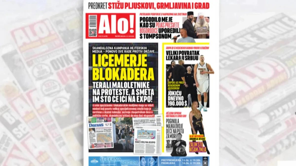 Licemerje blokadera: Terali maloletnike na proteste, a smeta im što će ići na EXPO!