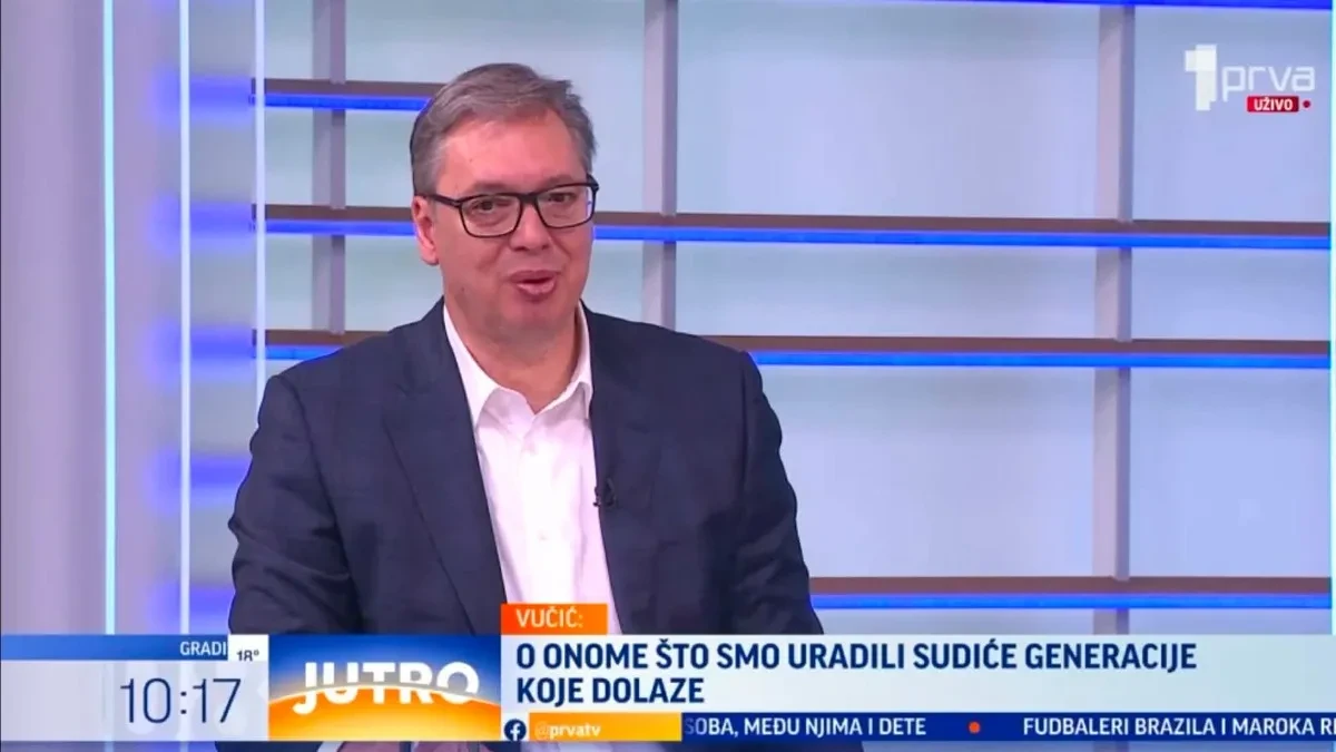 "O onome što je urađeno sudiće generacije koje dolaze" Vučić: Rezultati ispisani na semaforu
